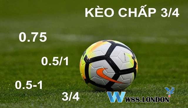 Kèo chấp 0.75 là gì? 