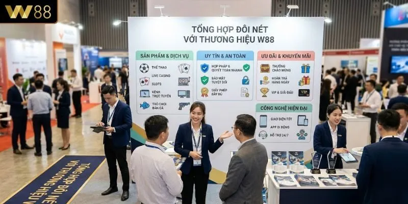 Tổng hợp đôi nét với thương hiệu W88