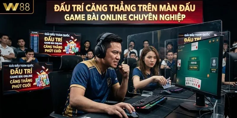 Game bài online cùng màn đấu trí căng thẳng 