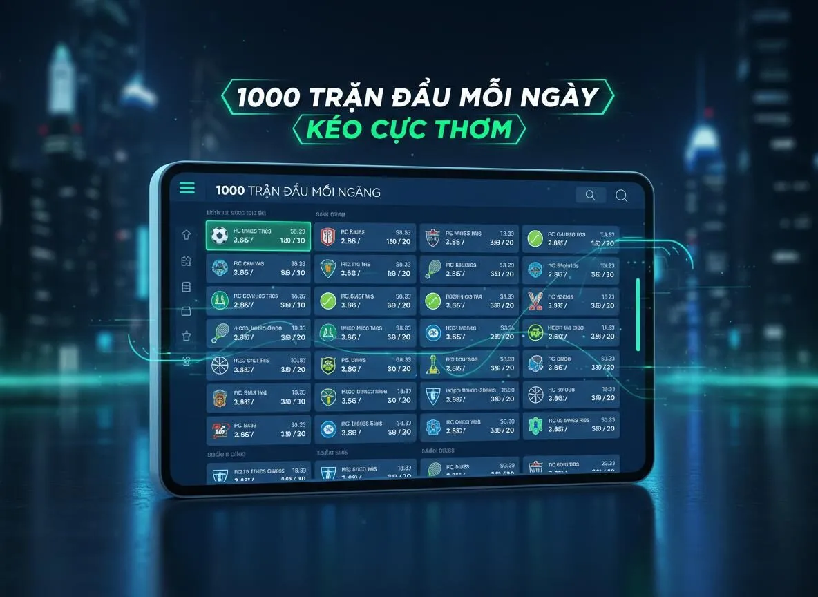 Khám phá các sản phẩm và kèo cược đặc sắc tại SBOBET Sports